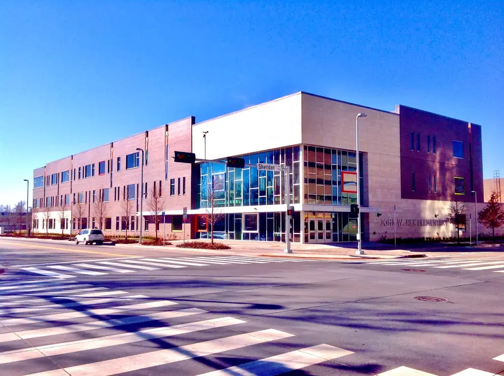 John W. Rex Elementary, a downtown Oklahoma City school completed by Geddes-Armstrong Construction