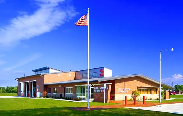 Norman Fire Station Number 3, completed by Geddes-Armstrong Construction